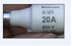bussmann fuse D type 20D27 20A 2 4 6 10 16 25D27 (500V GL GG)