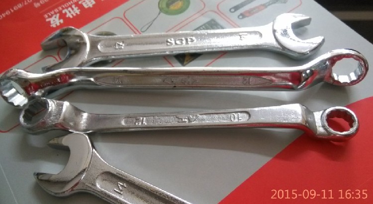 Shanggong Donggong open-ended wrench dumb wrench plum wrench double-ended dumb wrench 14-17 13-15 17-19