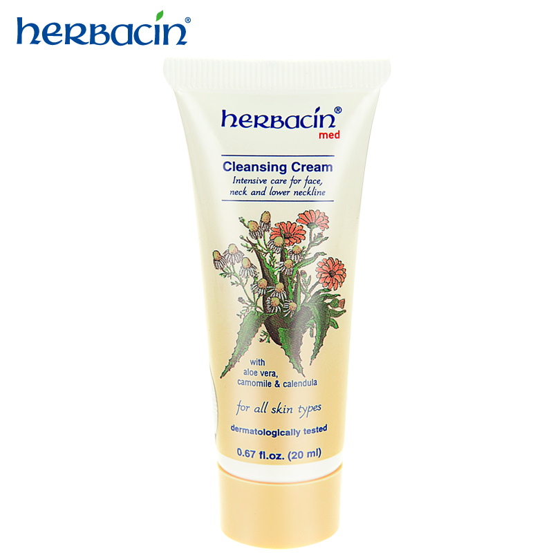 【天猫超市】德国进口Herbacin/贺本清小甘菊洗面奶20ml低泡温和