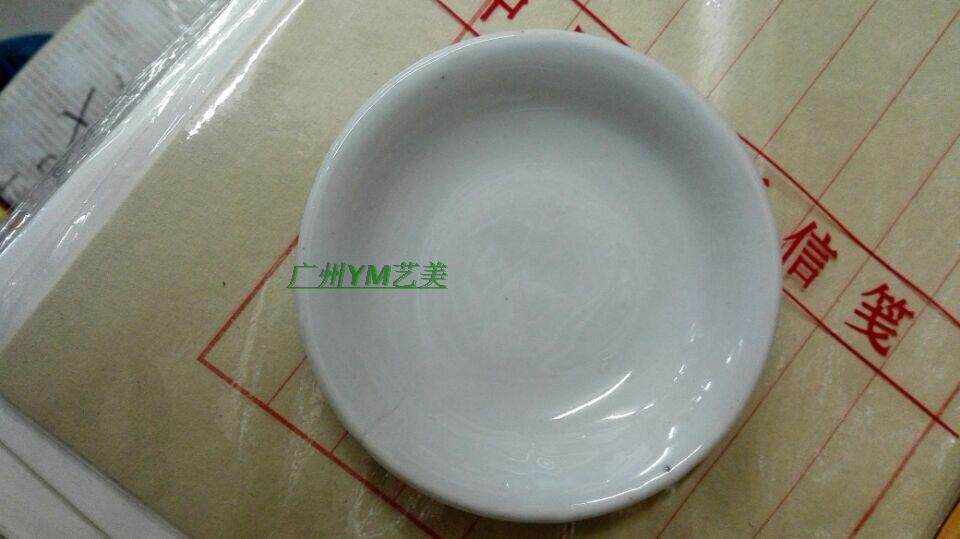 3 ink porcelain traditional Chinese painting ceramic plate Chinese painting palette White small porcelain plate writing good help