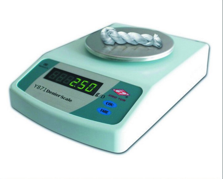 Y871 Raw Silk Denier Electronic Scale Textile Electronic Balance Denier Measurement Filament Weighing Test