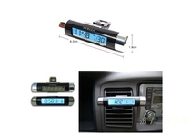Car clock car electronic clock car thermometer luminous clock car clock thermometer car supplies