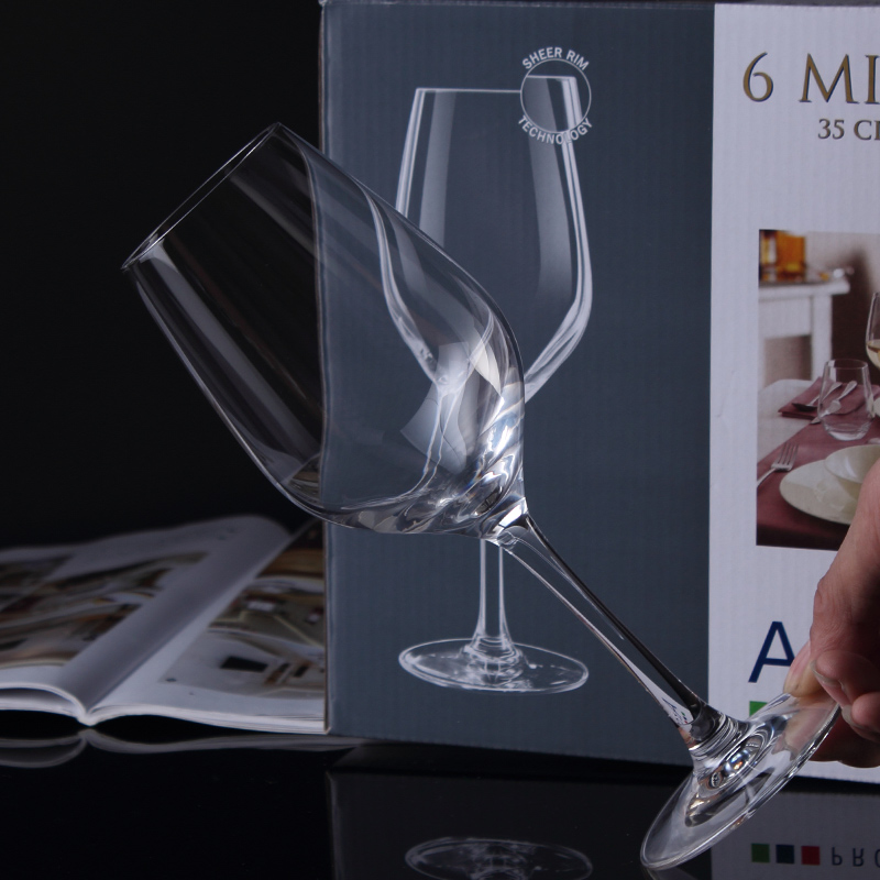 Bow and arrow Lemeiya crystal goblet red glass glass champagne glass wine glass wine set set