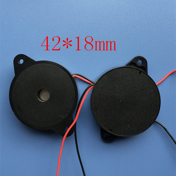 Diameter 42 piezoelectric passive buzzer steel sheet sound with ear piezoelectric buzzer horn