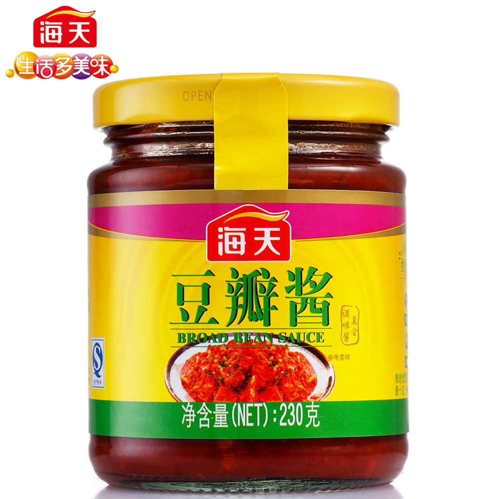 【天猫超市】海天豆瓣酱230g 调料配料 豆酱 辣椒酱 蒸排骨 酱油