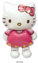 Imported Aluminum Foil Gas Aluminum Film Ball Oversize Walking HELLO KITTY KT KATY CAT WEDDING BIRTHDAY