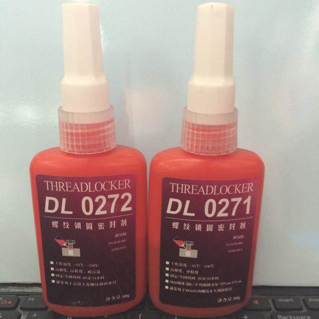 Taiwan Litai 272 glue DL screw glue red metal special high temperature national 50ML real product