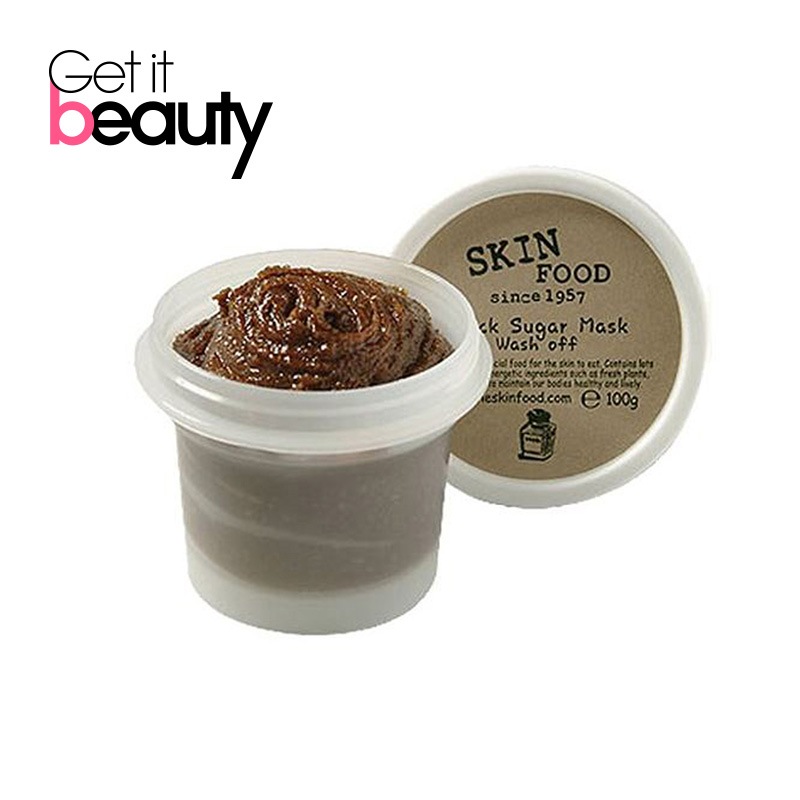 SKINFOOD/思亲肤 黑糖光彩面膜(洗净式) 100g
