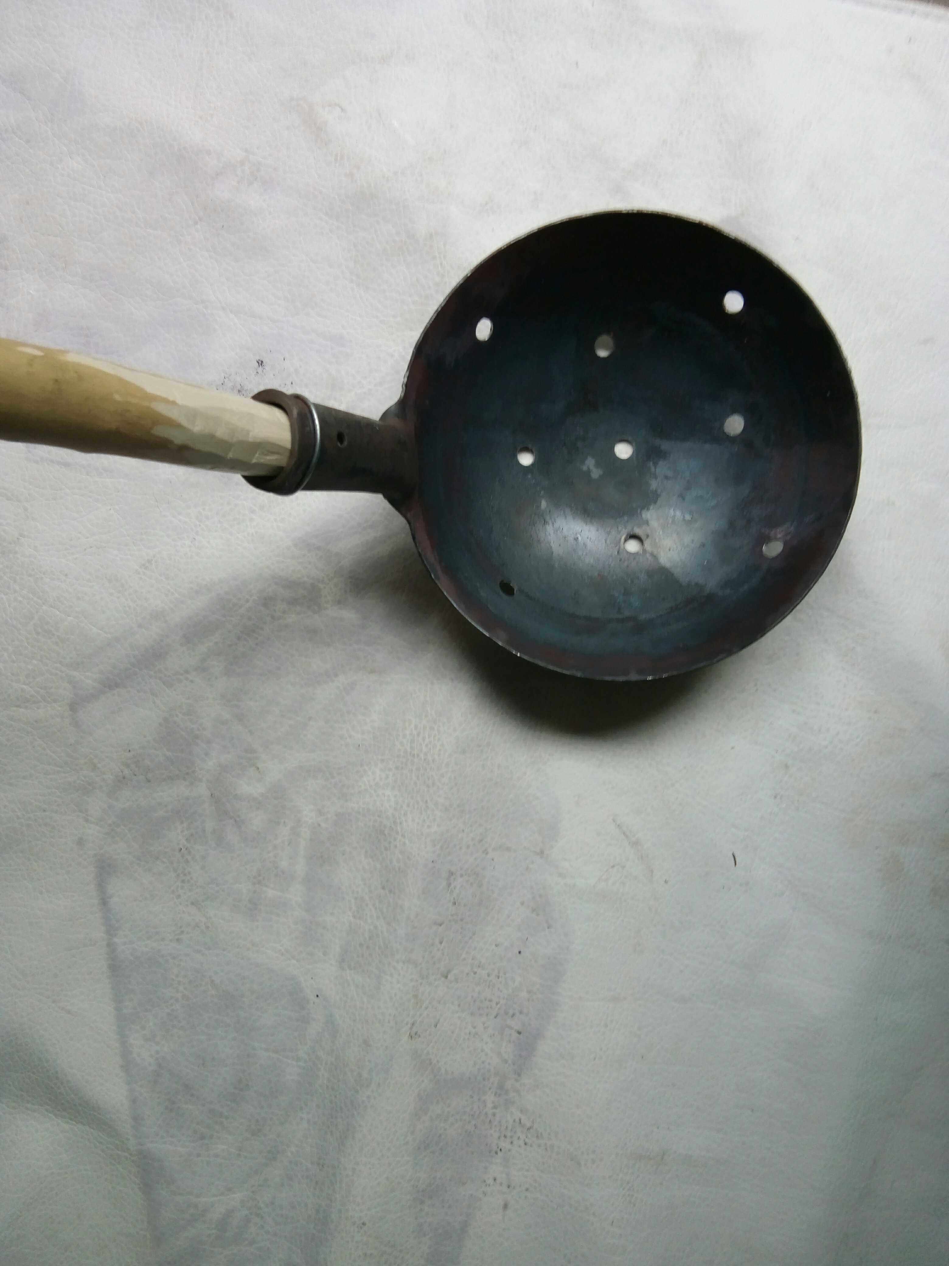 1 2 m long diameter 200 mm with eye white wax rod Scoop Spoon Swill Swill Spoon Garbage Spoon BIG MANURE SPOON