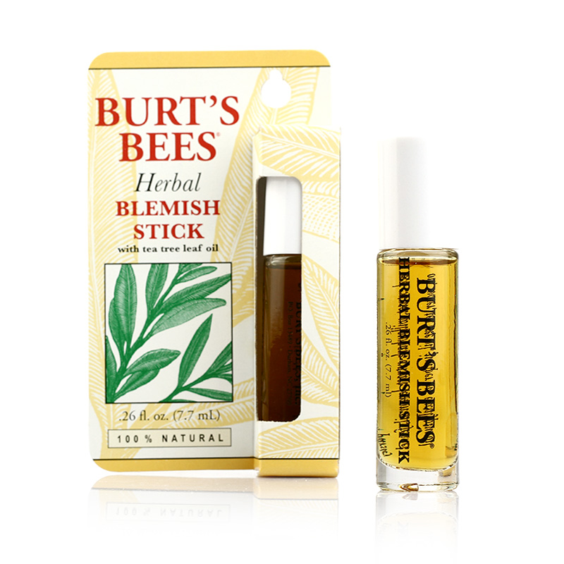 美国Burts bees小蜜蜂 草本战痘露7.7ML 祛痘祛红肿去痘印