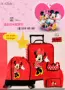 Dễ thương Kawaii 16 inch trẻ em xe đẩy trường hợp túi ba lô thiết lập huy động xe Mickey Mouse Star Wars cặp sách cho bé tiểu học