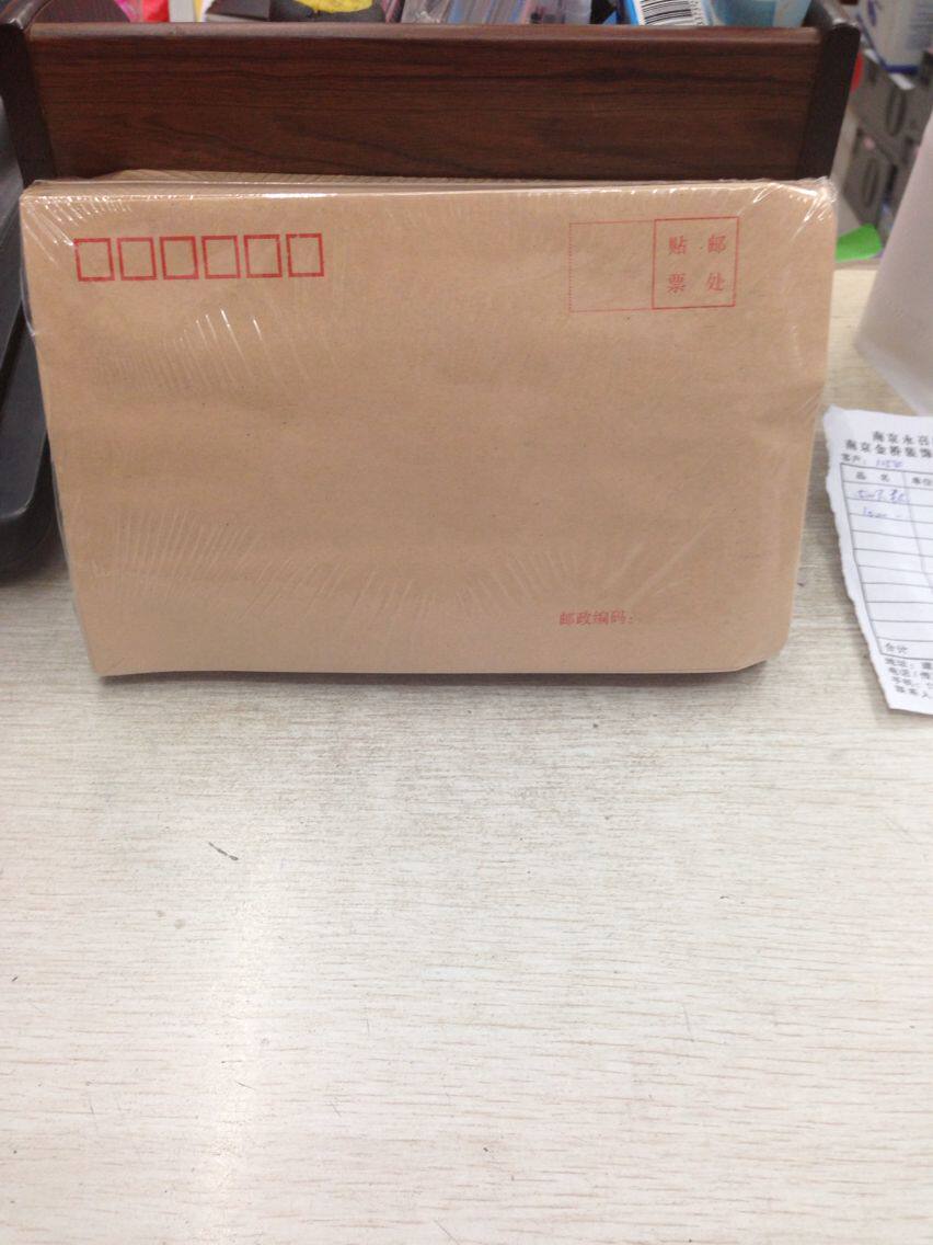 No. 3 standard kraft envelope postal envelope package 100