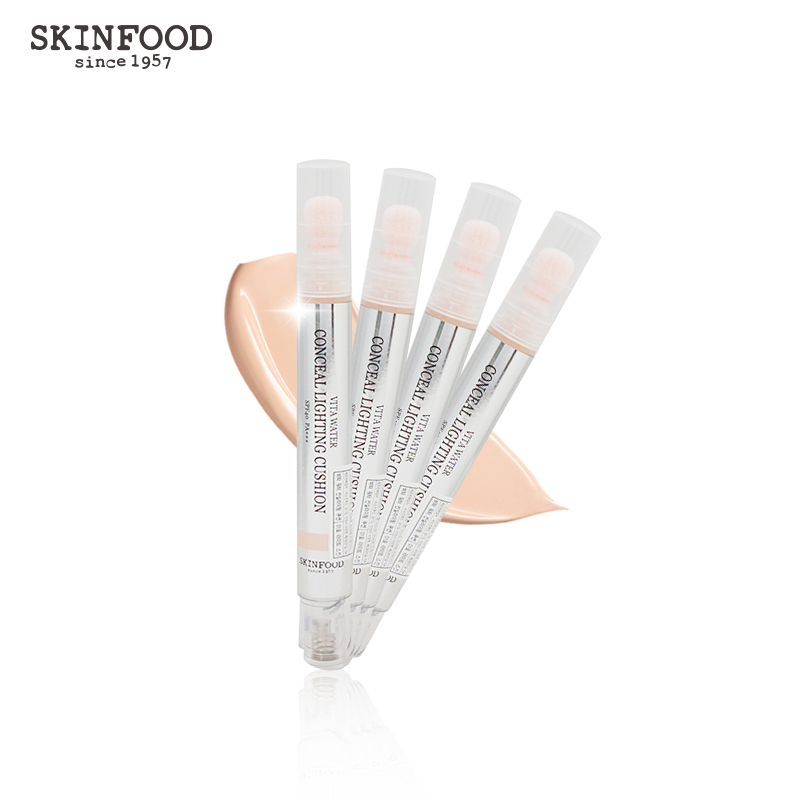 Skin Food/思亲肤维他命水分保湿气垫遮瑕笔30ml 黑眼圈斑点痘印