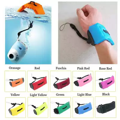 GOPRO4 3 3 diving wristband camera floating hand belt anti-sinking anti-throwing water surface floating hand rope