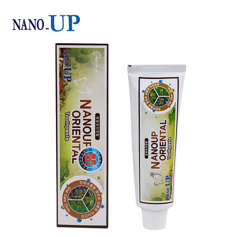 韩国原装进口NANO-UP焕新清凉牙膏100g
