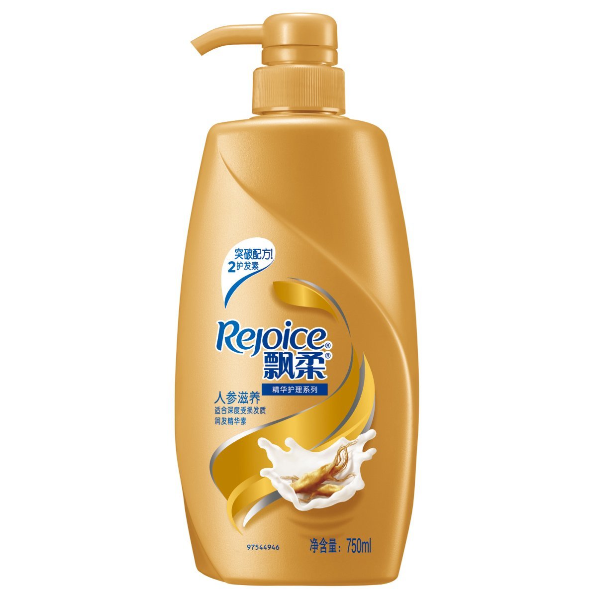 Rejoice飘柔人参发质养护润发护发素750ml 护发