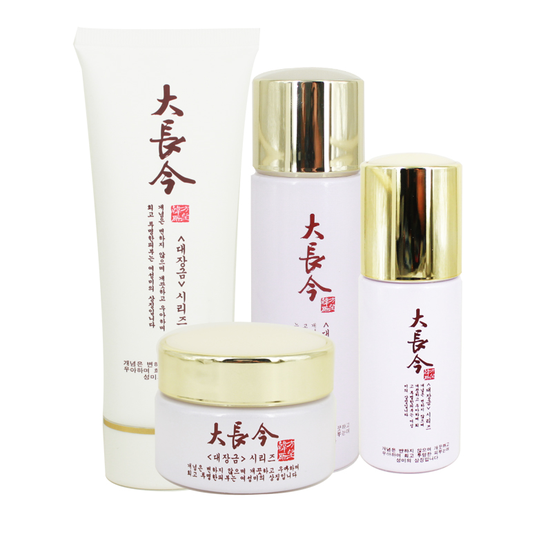 大长今补水保湿四合一套装嫩肤补水面霜乳液洁面精华亮肤滋润包邮