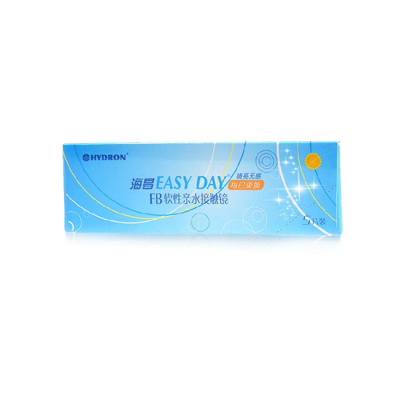 海昌Easy Day隐形近视眼镜日抛5片cs彩瞳