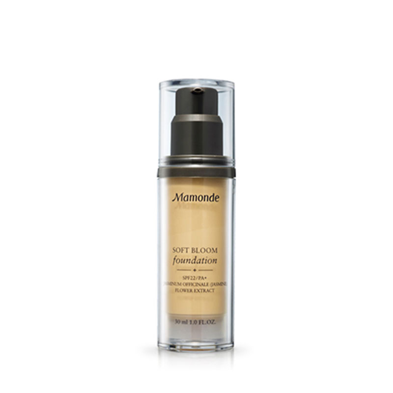 Mamonde/梦妆韩国正品 花怡舒柔粉底液SPF22/PA+ 打底遮瑕裸妆