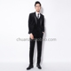 Cổ áo satin thêu nhung phù hợp với nam phiên bản Hàn Quốc của thời trang Slim phù hợp với váy cưới chú rể hai mảnh áo khoác blazer nam Suit phù hợp