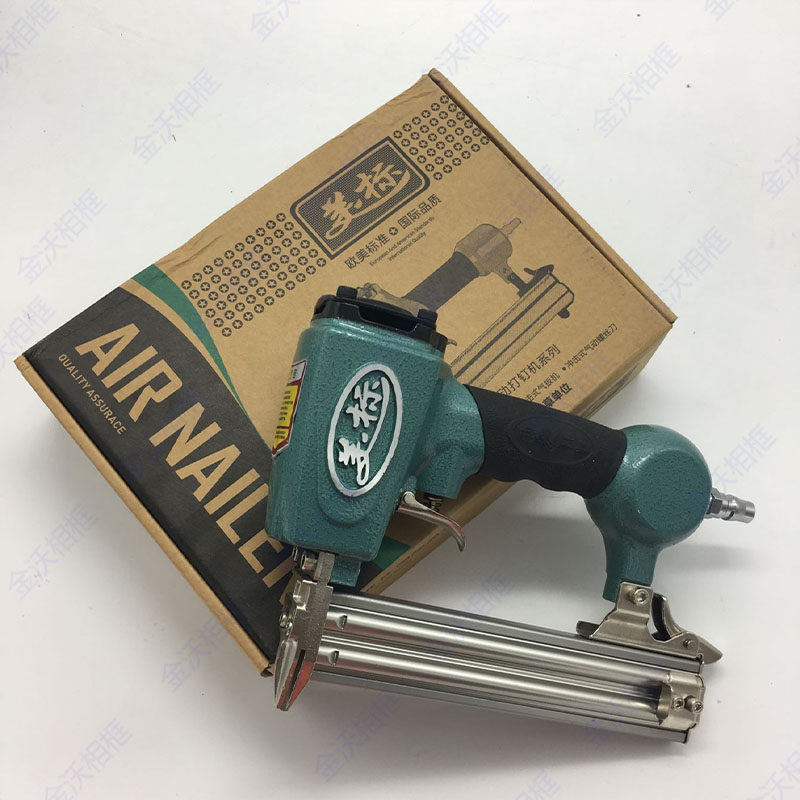 Jinwo Zhongjie same factory American standard straight nail gun F30 model woodworking grade straight nail gun air row nail gun nail gun