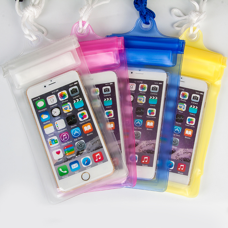 Three-way seal phone waterproof bag Apple Xiaomi GM strengthens sealing sleeve type touch screen diving drifting spa