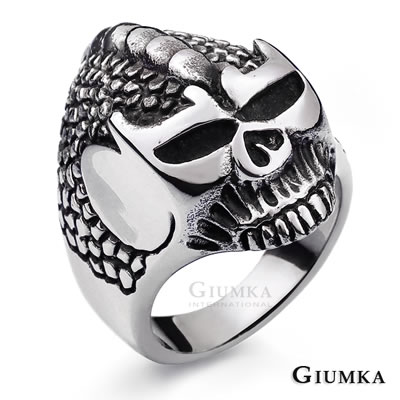台湾官网直邮进口【GIUMKA个性潮男】精锐战士德国精钢戒指