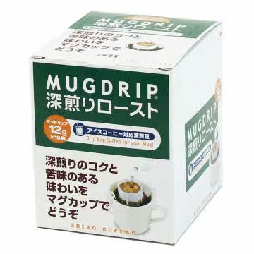 CAFE工房 深煎烘培滤挂式咖啡 12g-十包入台湾官网直邮进口