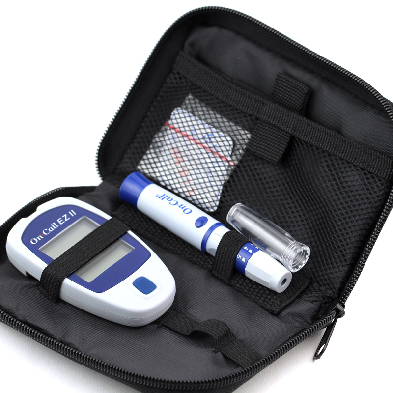 艾科灵睿血糖仪 配50片血糖试纸送针头酒精棉片 家用血糖测试BLP