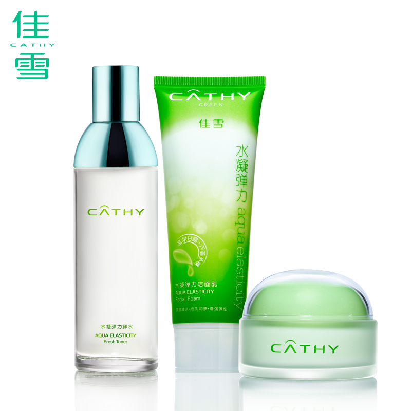 佳雪水凝弹力紧致套装 弹润紧致肌肤淡化细纹