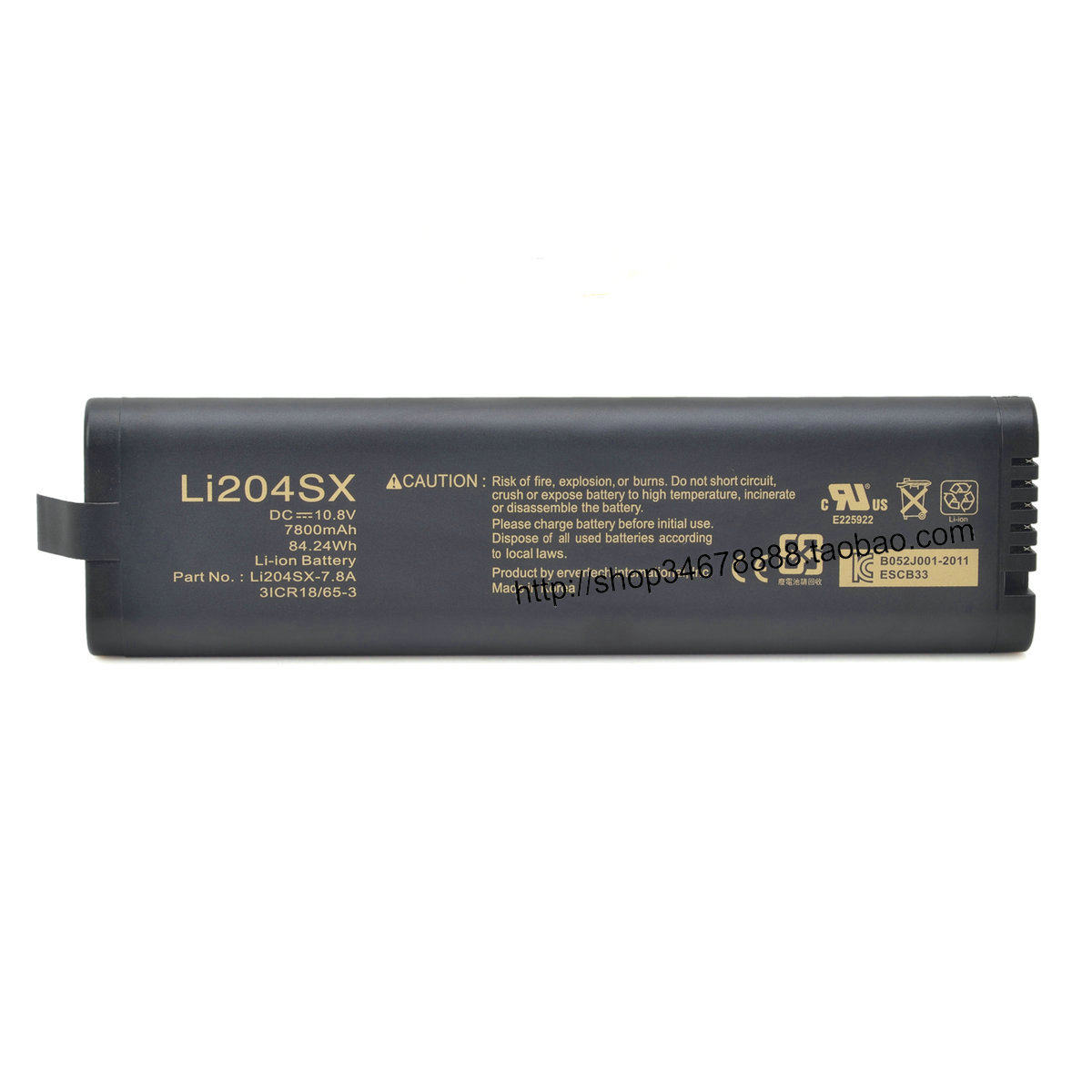 适用 安科特纳 OTDR电池 MTS-6000 OTDR Li204SX-66A LI204SX电池
