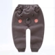 Đậu rồng Baby Cover Quần Quần Loose Stretch Winter Girls Girls Harem Quần Big PP Quần Cotton