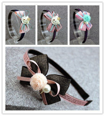 South Korea imported children's hair accessories headdress big girl baby headband student headband Korean princess hairpin with teeth
