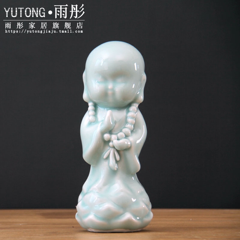 Zen ceramic furnishing articles manual its of new Chinese style household soft outfit rich ancient frame between example porch decoration decoration