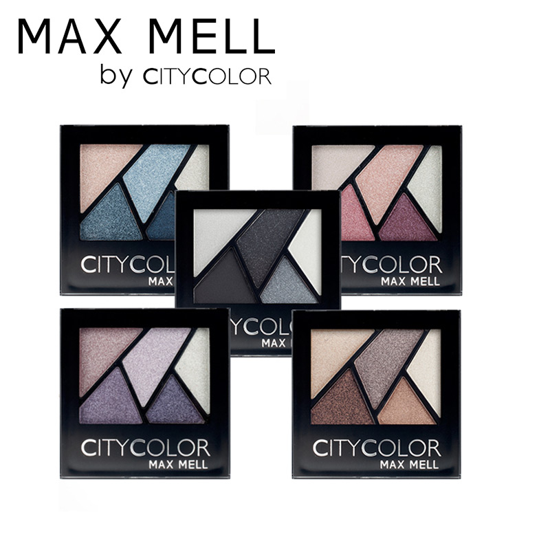 city color凝彩缤纷眼影 大地色裸妆眼影盘 珠光眼影防水正品彩妆