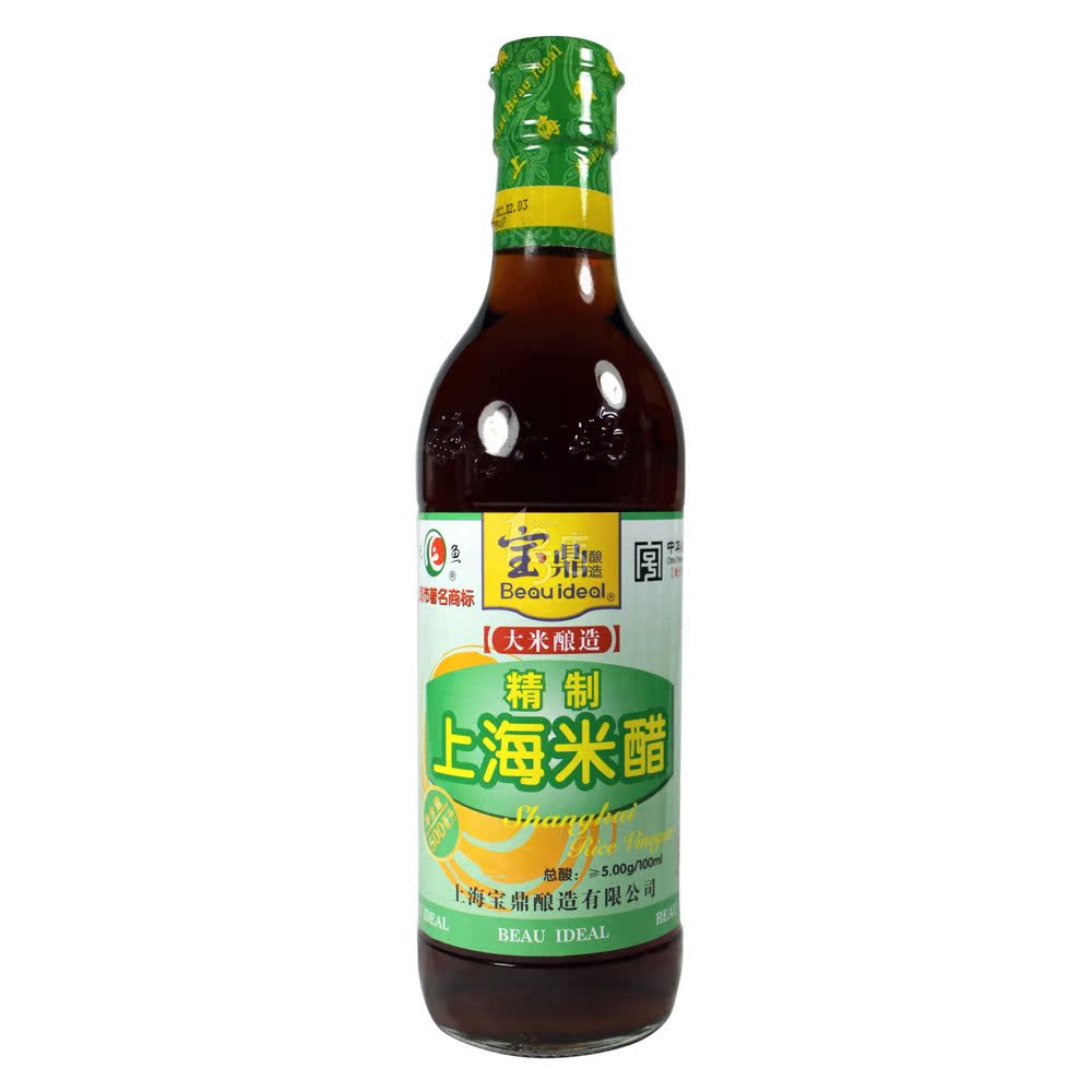 宝鼎 精制上海米醋 500ml/瓶