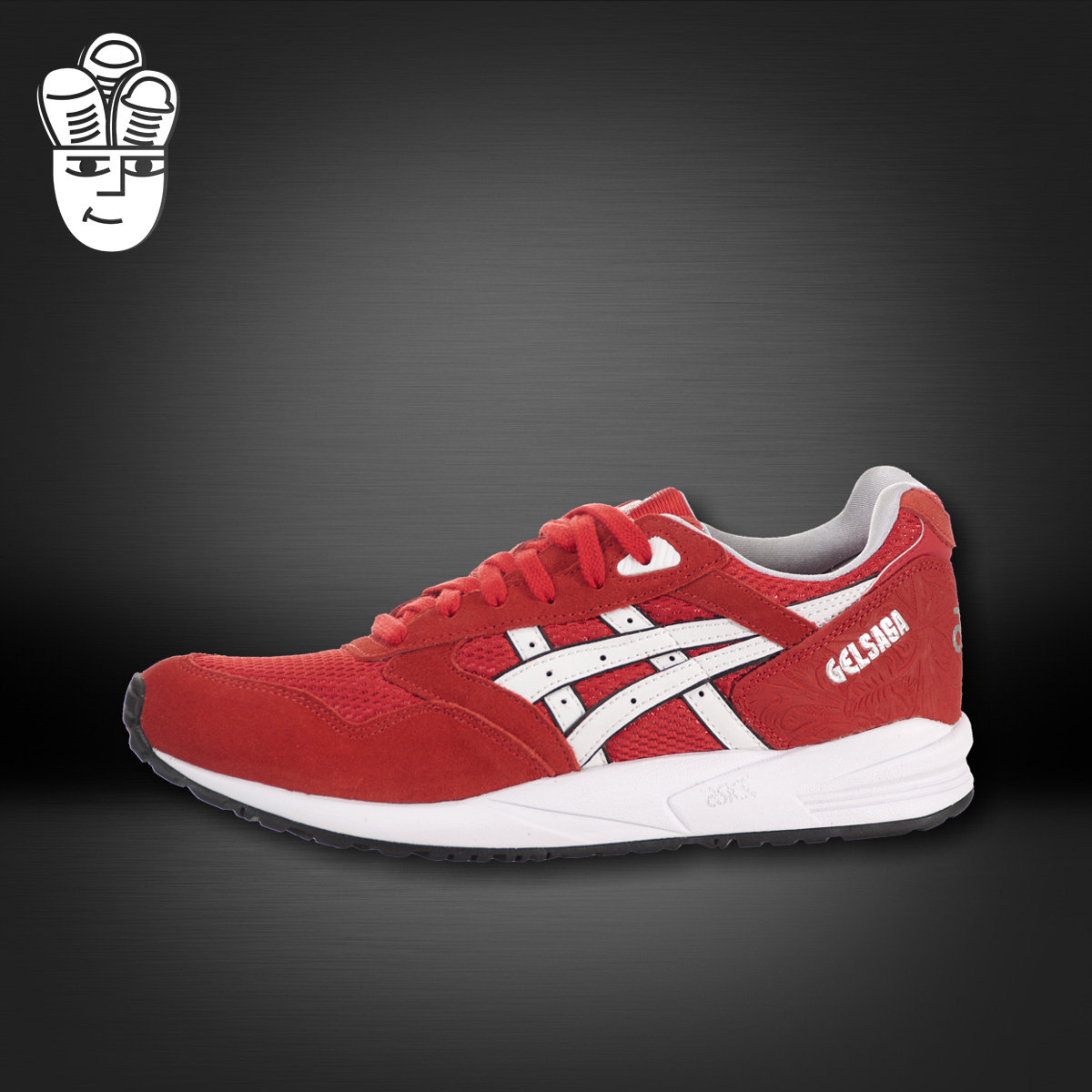 Asics GEL-Saga 爱世克斯 时尚女鞋 复古慢跑鞋 潮鞋H462N