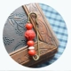 Ama Shi Zhu Sha trâm nữ retro pin lớn khóa áo len cardigan cao cấp áo ác ác vận chuyển khăn choàng may mắn cài áo Trâm cài