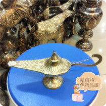 Baki Bronze Ware Pure Handmade Bronze Sculpture Aladin God Lamp New Bronze Sculpture Handicraft BT416 Home Pendulum