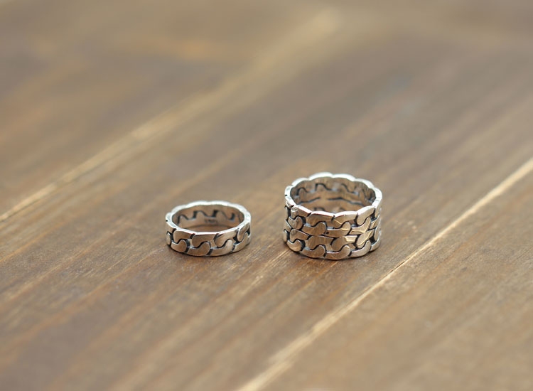 Bague mixte OTHER   en Argenterie - Ref 3087834 Image 3