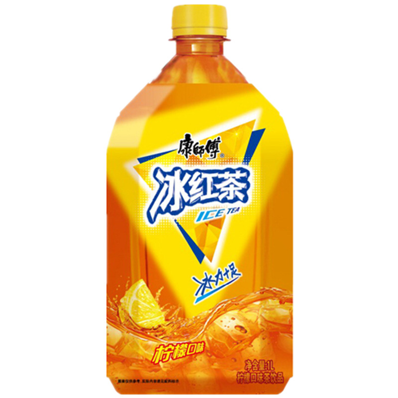 【天猫超市】康师傅 冰红茶1L/瓶夏季饮品