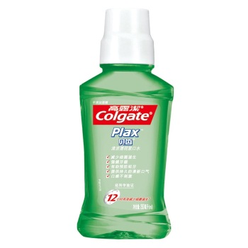 高露洁贝齿清凉薄荷漱口水250ML 清口气固齿牙龈护理防蛀