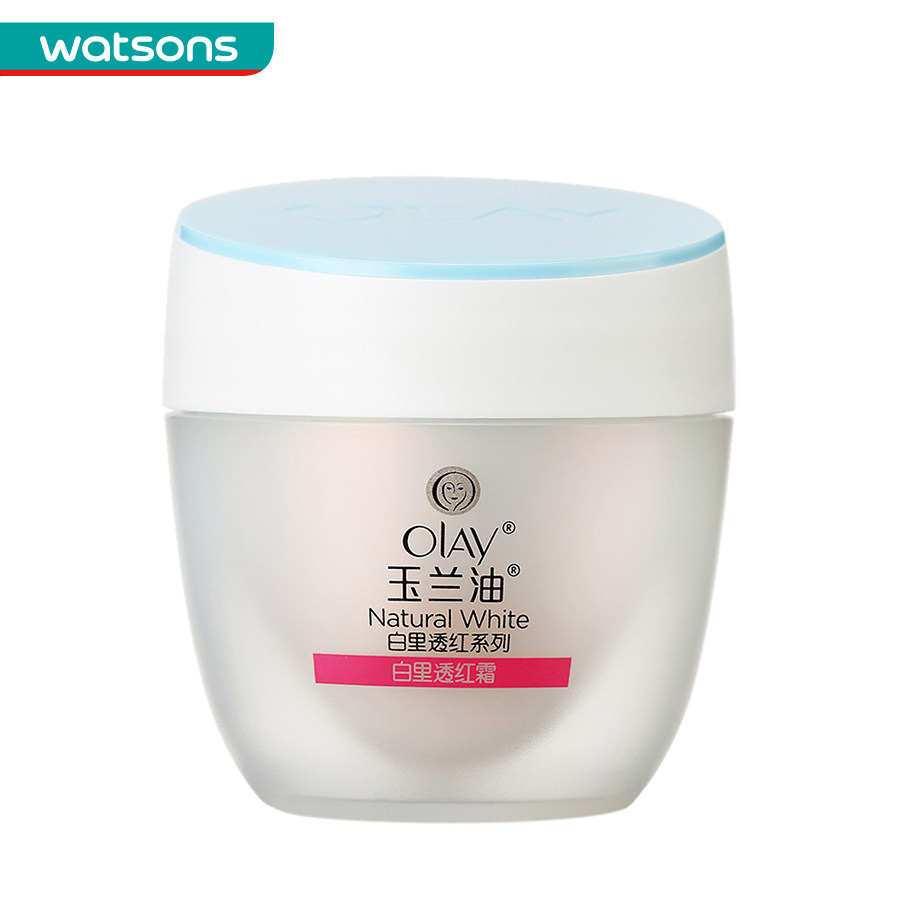 【屈臣氏】Olay玉兰油白里透红霜50g-保湿霜  BB霜 补水 美白保湿
