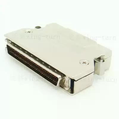 Yunteng MD68M-AL SCSI connector High-density HPDB68 cored wire male iron shell plug