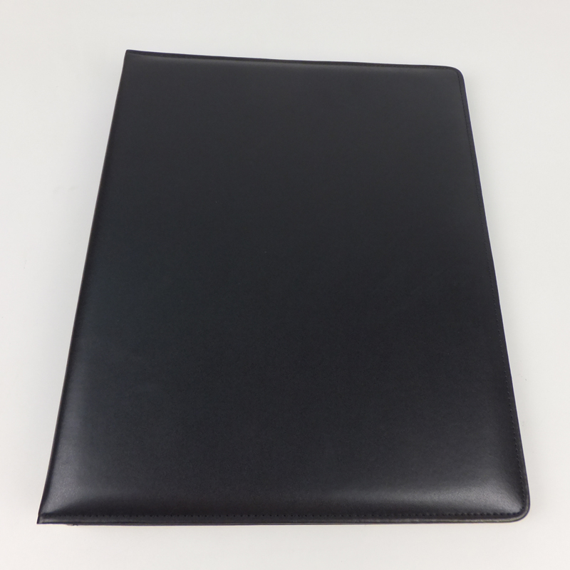 5 Stars Guest House Leather Hotel Service Guide Advanced PU Wine Water Single Imitation Leather Folder Custom 