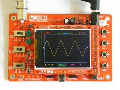DSO138 Digital storage oscilloscope Kit 2 4quot TFT e-teaching training competition open source STM32