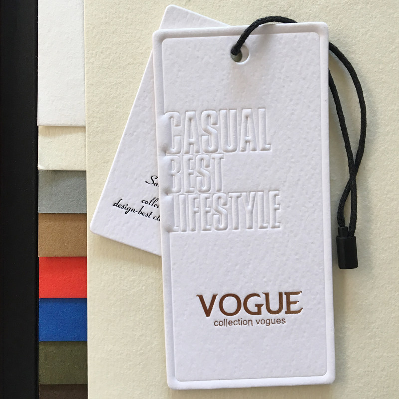 Clothing tag custom custom tag for the plate Universal spot suspension design of women's clothing tag production