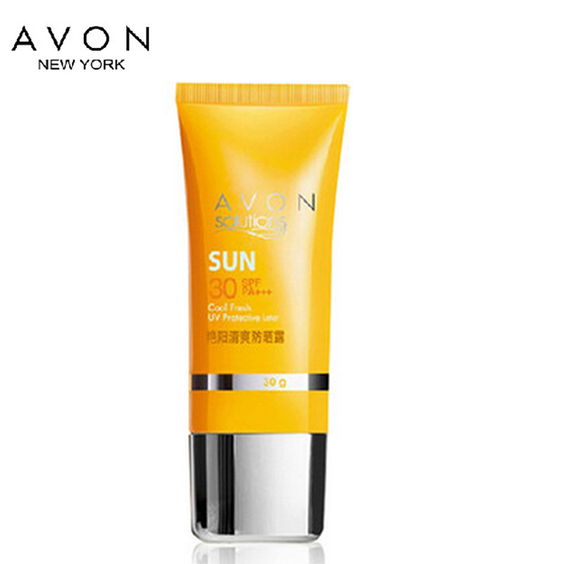 包邮avon/雅芳艳阳清爽防晒露SPF30/PA+++30g