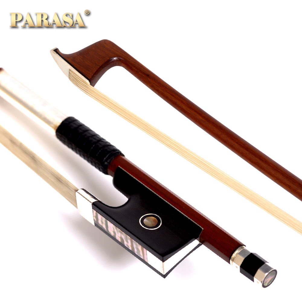 PARASA music poem VPA-39pro violin bow solo examination selected Brazilian sumu round bow elasticity is good