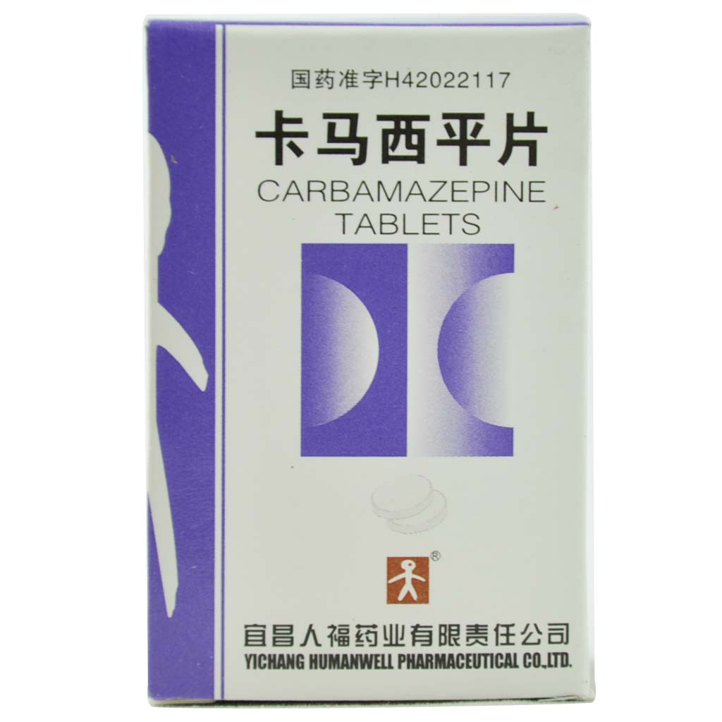 人福医药 卡马西平片 0.1g*100片*1瓶/盒